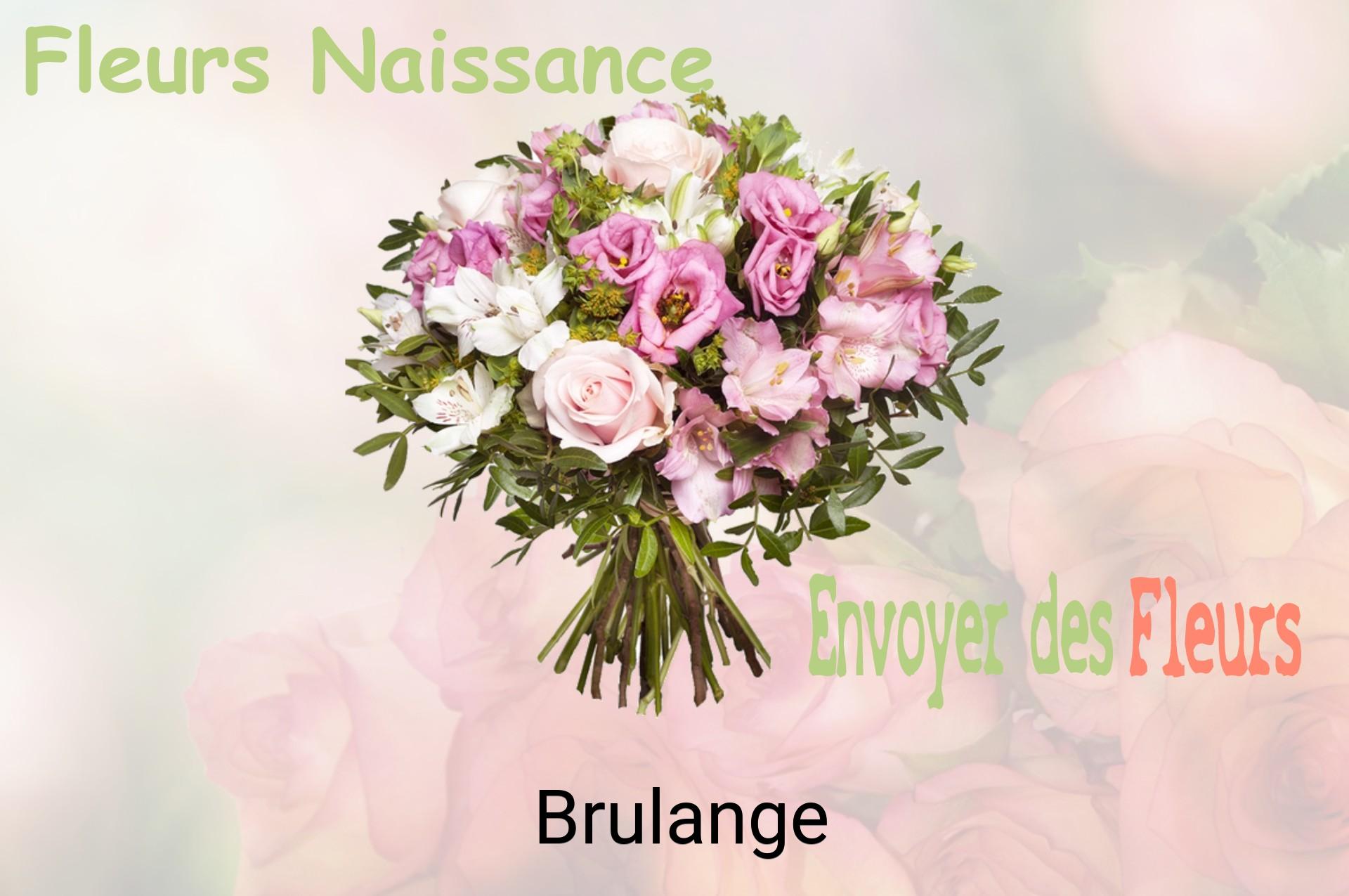 Bouquet de fleurs de naissance livré à Brulange